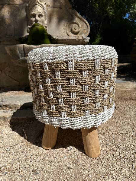 location pour événement  espace lounge en rotin