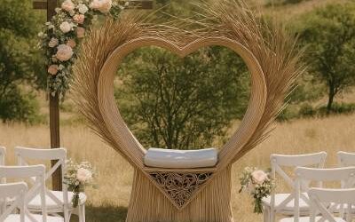 5 raisons de choisir des structures en rotin pour votre événement