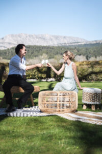 coin lounge mariage provence